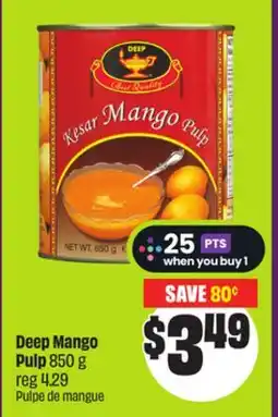 Chalo FreshCo Deep Mango Pulp 850 g offer