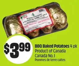 Chalo FreshCo BBQ Baked Potatoes 4 pk Product of Canada Canada No. 1 offer