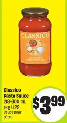 FreshCo Classico Pasta Sauce 218-600 mL offer