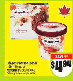 FreshCo Häagen-Dazs Ice Cream Novelties 3 pk offer