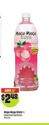 Chalo FreshCo Mogu Mogu Drink 1 L Selected Varieties offer