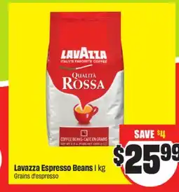 FreshCo Lavazza Espresso Beans 1 kg offer
