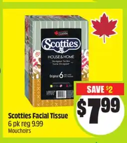 FreshCo Scotties Facial Tissue 6 pk offer