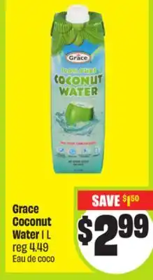 FreshCo Grace Coconut water 1 L offer