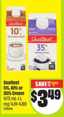 FreshCo Sealtest Cream 473 mL-1 L offer