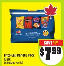 FreshCo Frito-Lay Variety Pack 16 pk offer
