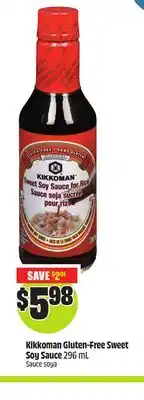 FreshCo Kikkoman Gluten-Free Sweet Soy Sauce 296 mL offer