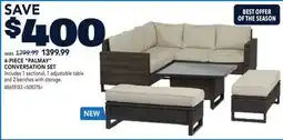 RONA 4-PIECE PALMAY CONVERSATION SET offer