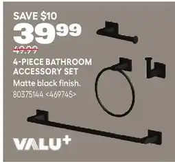 RONA 4-PIECE BATHROOM ACCESSORY SET offer