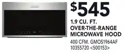 RONA 1.9 CU. FT. OVER-THE-RANGE MICROWAVE HOOD offer