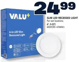 RONA SLIM LED RECESSED LIGHT offer