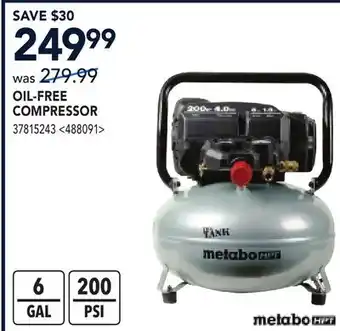 RONA OIL-FREE COMPRESSOR offer