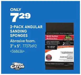 RONA 2-PACK ANGULAR SANDING SPONGES offer