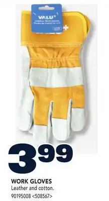 RONA VALU+ WORK GLOVES offer