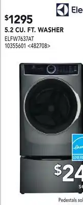 RONA ELECTROLUX 5.2 CU. FT. WASHER offer