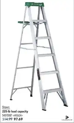 RONA LOUISVILLE 6' Stepladder 225-lb. Load Capacity offer