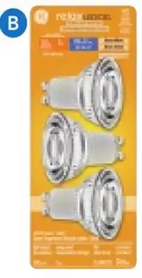 RONA RELAX OR REFRESH GU10 LED BULBS 3-pack, warm white offer