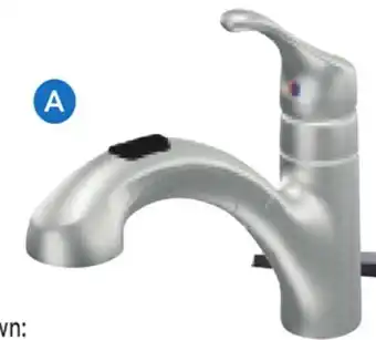 RONA Pull-out kitchen faucets offer