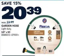 RONA GARDEN HOSE 5/8 x 50' offer