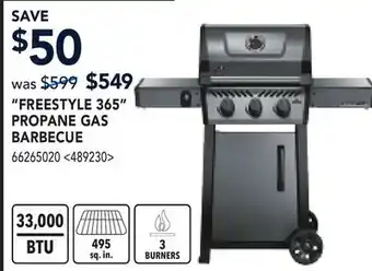 RONA FREESTYLE 365 PROPANE GAS BARBECUE offer