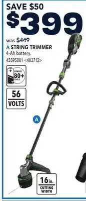 RONA STRING TRIMMER offer