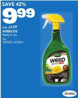 RONA SCOTTS HERBICIDE 1-L offer