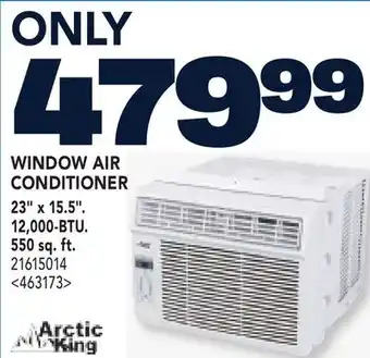 RONA ARCTIC KING WINDOW AIR CONDITIONER 23 x 15.5 offer