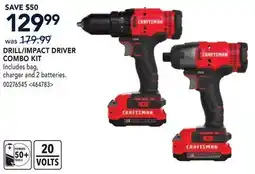 RONA DRILL/IMPACT DRIVER COMBO KIT offer