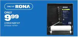 RONA 3-PIECE PAINT KIT offer