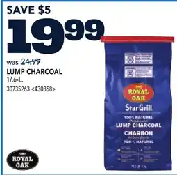 RONA LUMP CHARCOAL offer