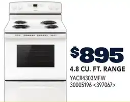 RONA 4.8 CU. FT. RANGE offer