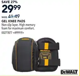 RONA DEWALT GEL KNEE PADS offer