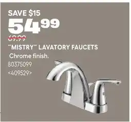RONA MISTRY LAVATORY FAUCETS offer