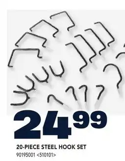 RONA 20-PIECE STEEL HOOK SET offer