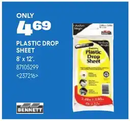 RONA PLASTIC DROP SHEET offer
