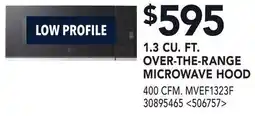 RONA 1.3 CU. FT. OVER-THE-RANGE MICROWAVE HOOD offer