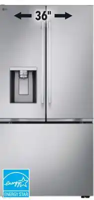 RONA LG 23.7 CU. FT. REFRIGERATOR offer