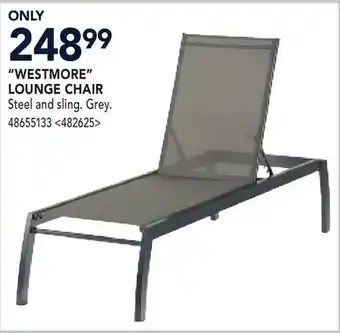 RONA WESTMORE LOUNGE CHAIR offer