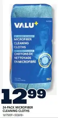 RONA VALU+ 24-PACK MICROFIBER CLEANING CLOTHS offer