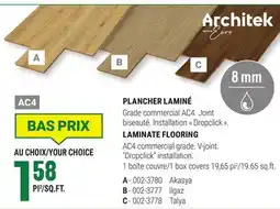 BMR PLANCHER LAMINÉ offer