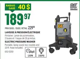 BMR LAVEUSE À PRESSION ÉLECTRIQUE offer