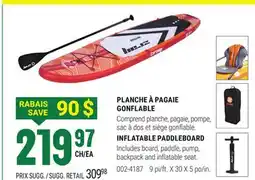 BMR INFLATABLE PADDLEBOARD offer