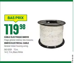 BMR CÂBLE ÉLECTRIQUE NMD90 offer