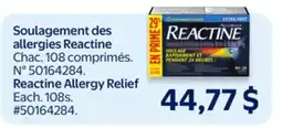 Walmart Reactine Allergy Relief offer