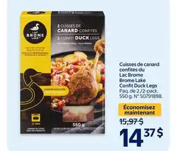 Walmart Brome Lake Confit Duck Legs offer