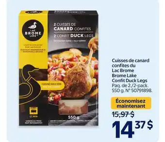 Walmart Brome Lake Confit Duck Legs offer