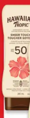 Walmart Lotion solaire Hawaiian Tropic Sunscreen Lotion offer