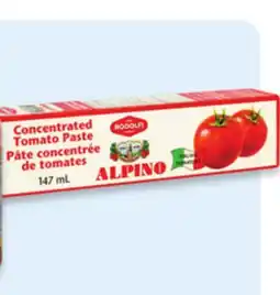 Walmart Aurora Crushed Tomatoes 660 ml or Alpino Tomato Paste 147 ml offer