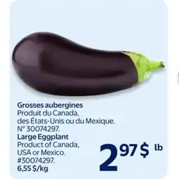 Walmart Large Eggplant offer