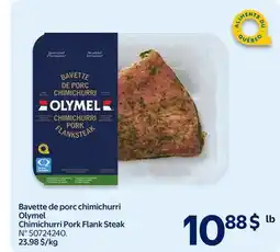 Walmart Chimichurri Pork Flank Steak offer